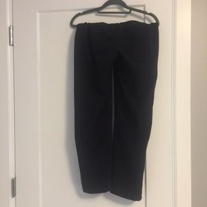 Black chino skinny pants